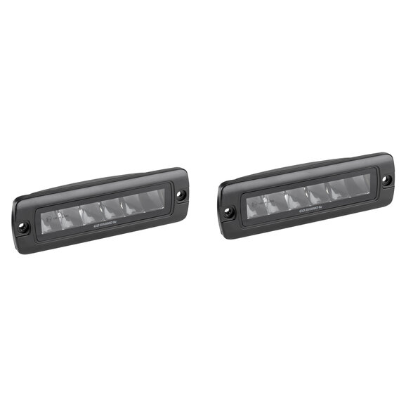 RealTruck Go Rhino Xplor Blackout Series Flush Mount Sixline Lights RealTruck Go Rhino  Xplor Blackout Series Flush Mount Sixline Lights