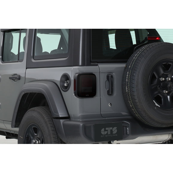 GT Styling Taillight Covers GT Styling Taillight Covers for 18-20 Jeep Wrangler JL with Factory LED Taillights