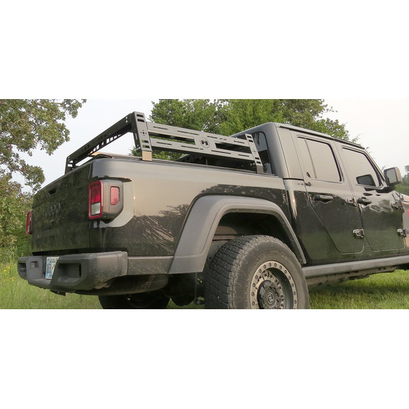 HOBBS 6700 JBG1M Freedom Mid Height Bed Rack for 20 21 Jeep Gladiator JT Quadratec