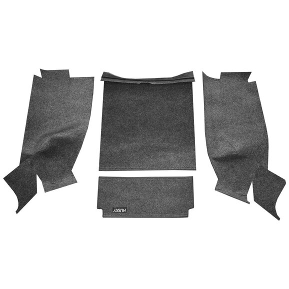Husky Liners Guardian Comfort Carpeted Rear Floor Covering Husky Liners HBRYJ87R Guardian Comfort Carpeted Rear Floor Covering for 87-95 Jeep Wrangler YJ