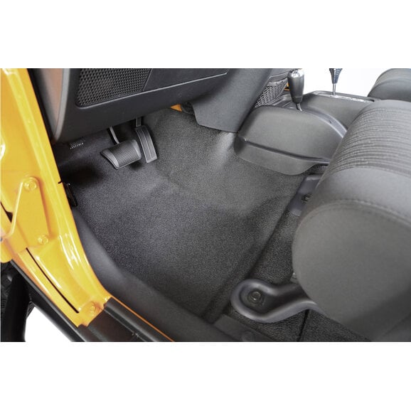 Husky Liners Guardian Impact Front Floor Covering Husky Liners Guardian Impact Front Floor Covering for 97-06 Jeep Wrangler TJ