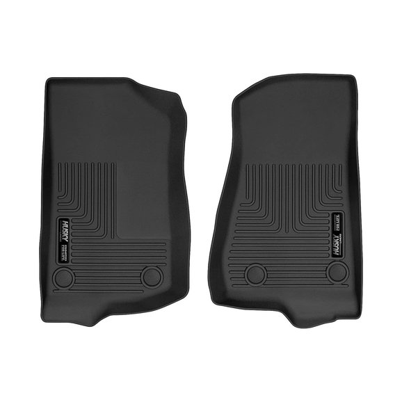 Husky Liners WeatherBeater Floor Mats Husky Liners WeatherBeater Floor Mats for 18-23 Jeep Wrangler JL 2-Door