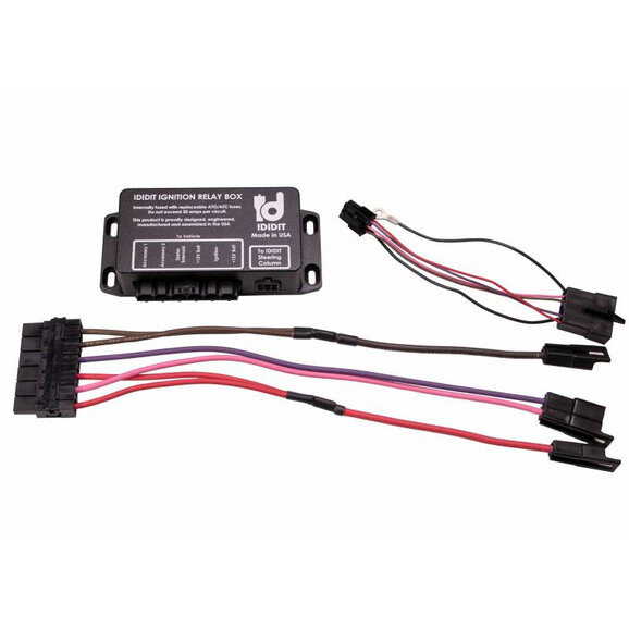 IDIDIT Ignition Relay Module IDIDIT 3100038100 Ignition Relay Module for 76-86 CJ7 with IDIDIT Keyed Ignition Columns