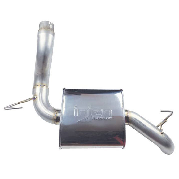 Injen High Tuck Axle Back Exhaust System Injen SES5006AB High Tuck Axle Back Exhaust System for 18-20 Jeep Wrangler JL with 3.6L & 2.0L Engine