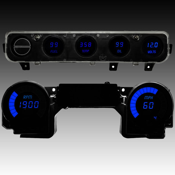 Intellitronix  LED Digital Gauge Panel for 92-95 Jeep Wrangler YJ