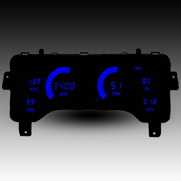 Intellitronix  LED Digital Gauge Panel for 97-06 Jeep Wrangler TJ