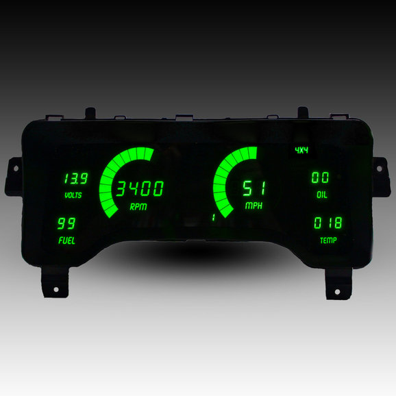 Intellitronix  LED Digital Gauge Panel for 97-06 Jeep Wrangler TJ
