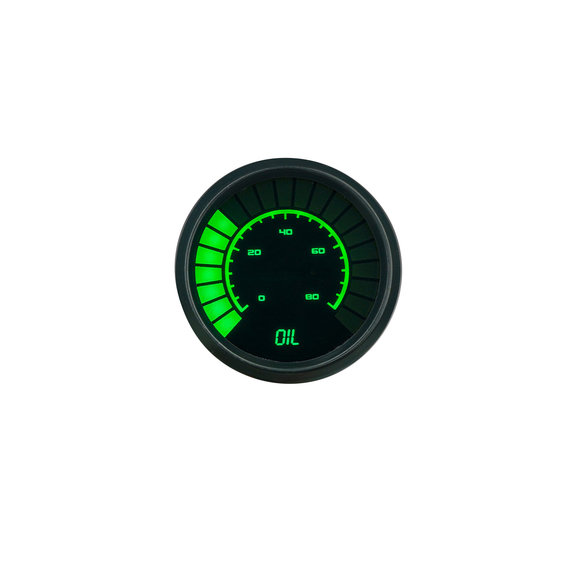 Intellitronix  Oil Pressure Analog LED Bargraph Gauge 