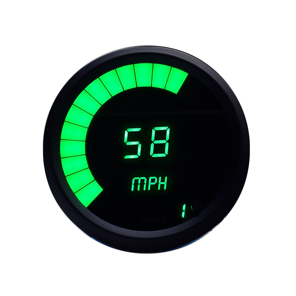 Intellitronix  3 3/8" Speedometer/Tachometer Combo Cluster 