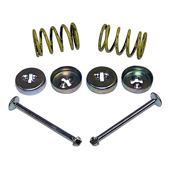 Crown Automotive Brake Shoe Hold Down Kit Crown Automotive J0120239 Brake Shoe Hold Down Kit for 52-63 M38-A1 and 53-68 Jeep CJ with 9" Brakes