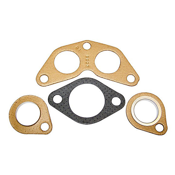 Crown Automotive Exhaust Manifold Gasket Set Crown Automotive J0801345 Exhaust Manifold Gasket Set for 52-71 Willys M38-A1 and Jeep CJ with 4 Cylinder F-Head Engine