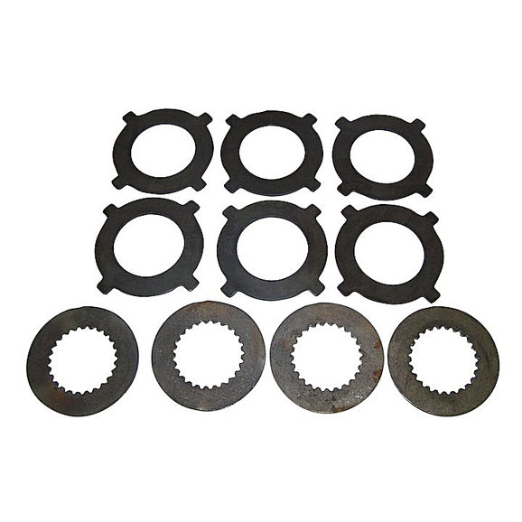 Crown Automotive Differential Clutch Kit Crown Automotive J0925339 Differential Clutch Kit for 48-68 Jeep CJ Series with Power-Lock Dana 44 Rear Axle