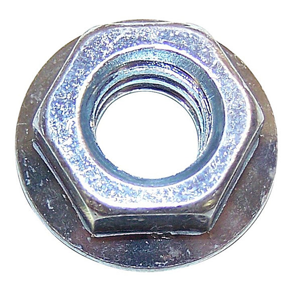 Crown Automotive Flanged Mounting Nut Crown Automotive J4006080 Flanged Mounting Nut for 81-95 Jeep CJ, Wrangler YJ , Cherokee XJ and Comanche MJ