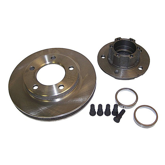 Crown Automotive Hub and Rotor Assembly Crown Automotive J5358568 Hub and Rotor Assembly for 78-81 Jeep CJ-5, CJ-7 and CJ-8