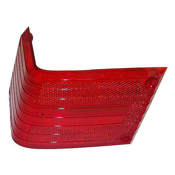 Crown Automotive Passenger Side Tail Light Lens Crown Automotive J5459552 Passenger Side Tail Light Lens for 62-83 Jeep SJ