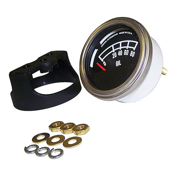 Crown Automotive Oil Pressure Gauge Crown Automotive J5460640 Oil Pressure Gauge for 76-78 Jeep CJ-5 and CJ-7