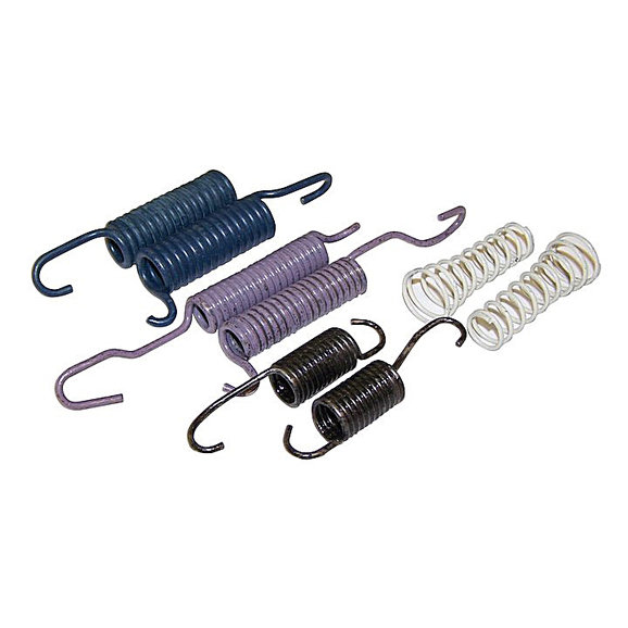 Crown Automotive Rear Drum Brake Spring Kit  Crown Automotive J8127783 Rear Drum Brake Spring Kit  for 74-91 Jeep SJ and J-10 with 11" Brakes