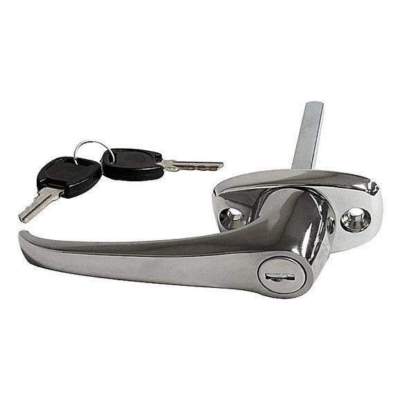 Crown Automotive Exterior Door Handle  Crown Automotive J8128461 Exterior Door Handle  for 76-81 CJ-5 and CJ-7 with Full Steel Doors