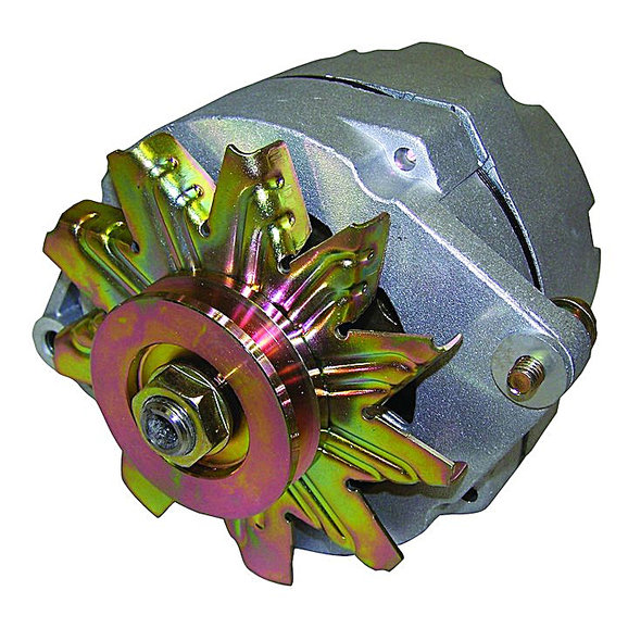 Crown Automotive 106 Amp Alternator  Crown Automotive J8134663 106 Amp Alternator  for 80-91 Jeep CJ Series, Wrangler YJ, Cherokee XJ, SJ & J Series