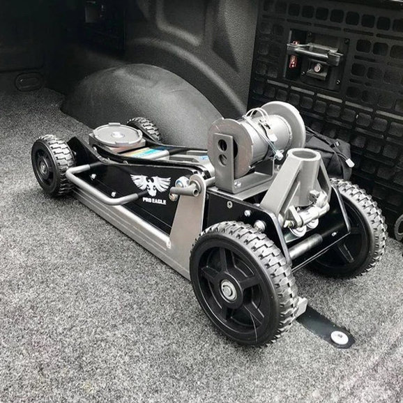 Pro Eagle Rolling Off Road Jack Mount Quadratec