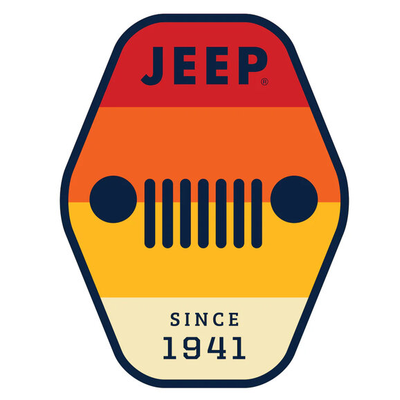 Jeep Merchandise  Jeep Hex Sticker 