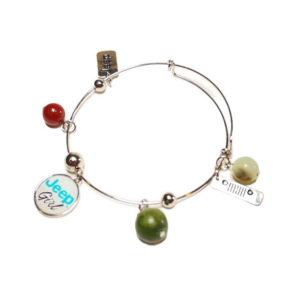 Jeep Merchandise Jeep Girl Charms Bracelet Jeep Merchandise  Jeep Girl Charms Bracelet