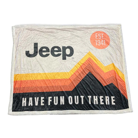 Jeep Merchandise Jeep Have Fun Out There Blanket Jeep Merchandise Jeep Have Fun Out There Blanket