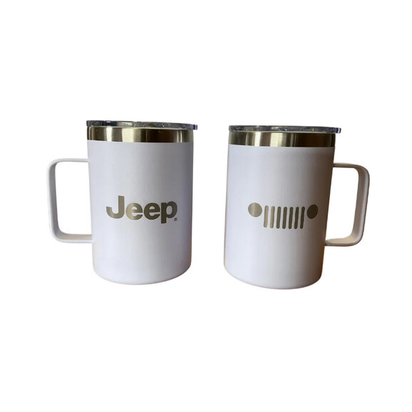 Jeep Merchandise Jeep Powder Coated Camper Mug - 20oz Jeep Merchandise Jeep Powder Coated Camper Mug - 20oz
