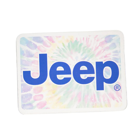 Jeep Merchandise Jeep Tie Dye Sticker Jeep Merchandise Jeep Tie Dye Sticker