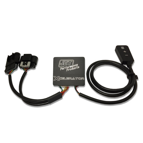Jet Performance Xcelerator Throttle Controller Jet Performance 40104 Xcelerator Throttle Controller for 07-18 Jeep Wrangler JK