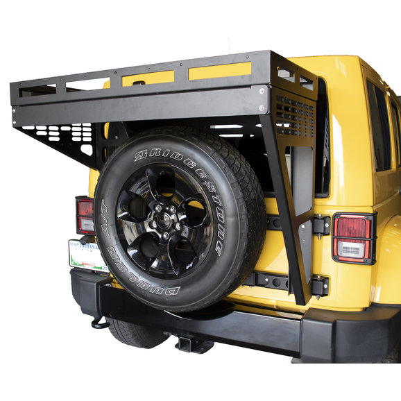 MORryde Overland Rack Kit MORryde JP54-035 Overland Rack Kit for 07-18 Jeep Wrangler JK