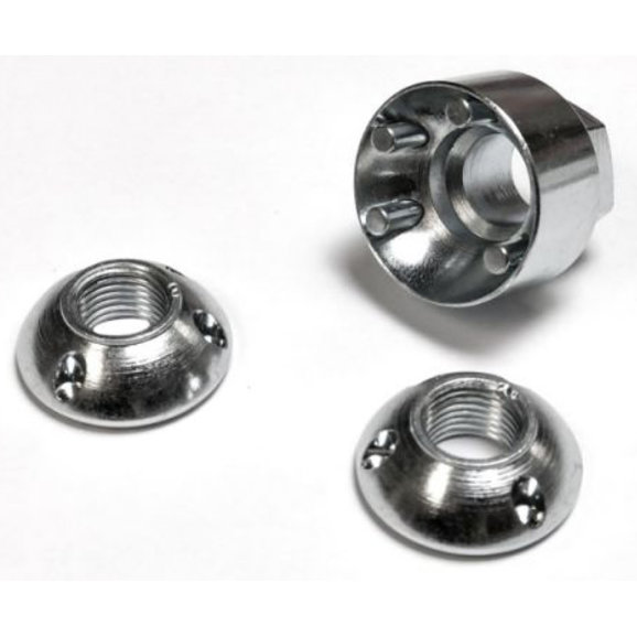 KC HiLiTES 7222 KC LKZ - M8-1.25 Light Lock Security Nut Set
