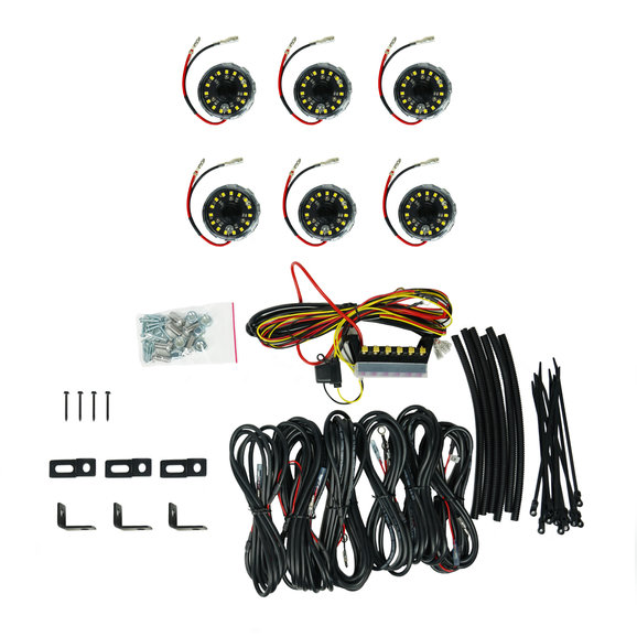 KC HiLiTES Cyclone V2 LED Rock Light Kit - 6 Lights KC HiLiTES Cyclone V2 LED Rock Light Kit - 6 Lights