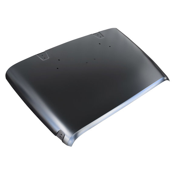 Key Parts Replacement Steel Hood with Dual Washer Nozzles Key Parts 0487-030 Replacement Steel Hood with Dual Washer Nozzles for 13-18 Jeep Wrangler JK