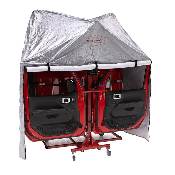Lange Originals Hoist-A-Cart Gen 2 All Weather Cover Lange Originals HACG2-AWC Hoist-A-Cart Gen 2 All Weather Cover for 07-23 Jeep Wrangler JK & JL