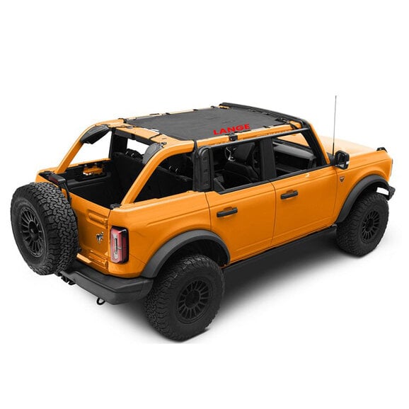 Lange Originals Mesh Bimini Sunshade Top Lange Originals FBR-MST24 Mesh Bimini Sunshade Top for 21-26 Ford Bronco