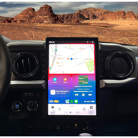 Linkswell GEN 6 T-Style 13in Screen Linkswell TS-TYTC13-0RR-6H GEN 6 T-Style 13in Screen for 16-23 Toyota Tacoma