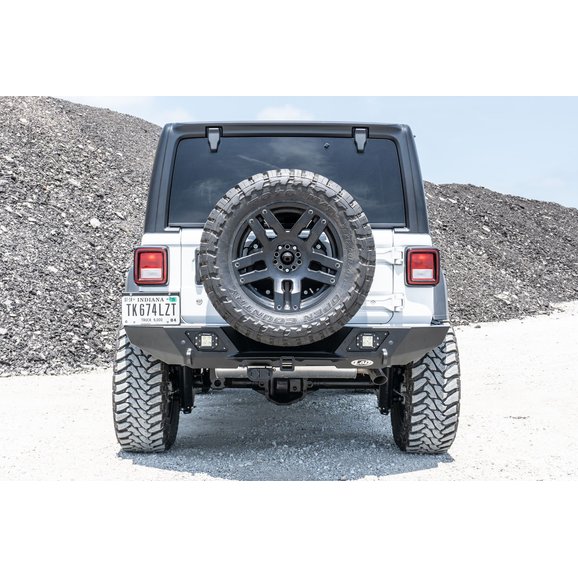 LoD Offroad Destroyer Full Rear Bumper LoD Offroad JRB1841 Destroyer Full Rear Bumper for 18-23 Jeep Wrangler JL