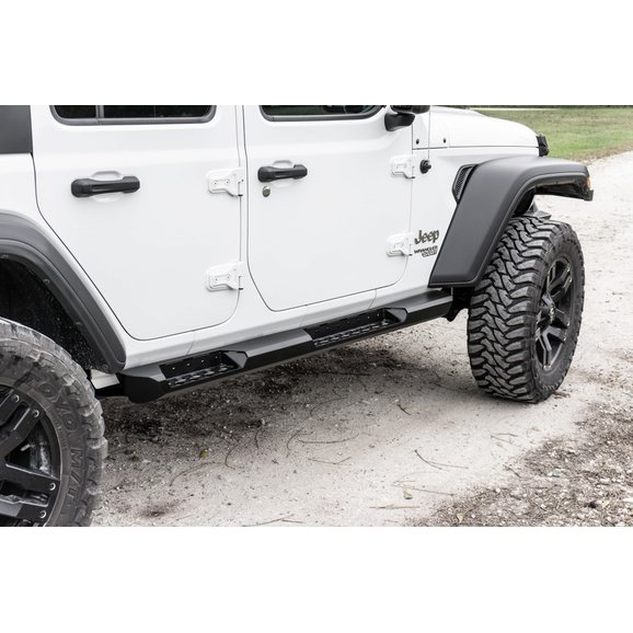 LoD Offroad Destroyer Series Rock Sliders LoD Offroad Destroyer Series Rock Sliders for 18-23 Jeep Wrangler JL Unlimited 4-Door