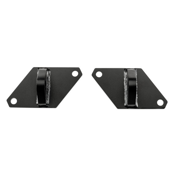LoD Offroad Destroyer Rear Bumper D-Ring Mount Pair in Black LoD Offroad JDR2061 Destroyer Rear Bumper D-Ring Mount Pair in Black for 2020-2021 Jeep Gladiator JT
