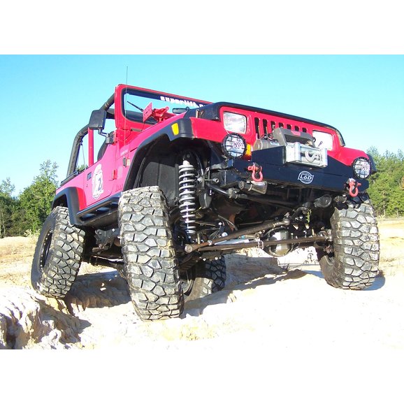 LoD Offroad 44" Front Bumper LoD Offroad 44" Front Bumper for 87-06 Jeep Wrangler YJ,TJ, & TJ Unlimited