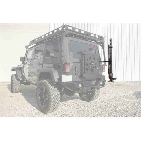Westin Textured Black Off-Road Jack Mount Wrangler JK 2007-2018; Wrangler JL 2018-2019 Westin Textured Black Off-Road Jack Mount Wrangler JK 2007-2018; Wrangler JL 2018-2019