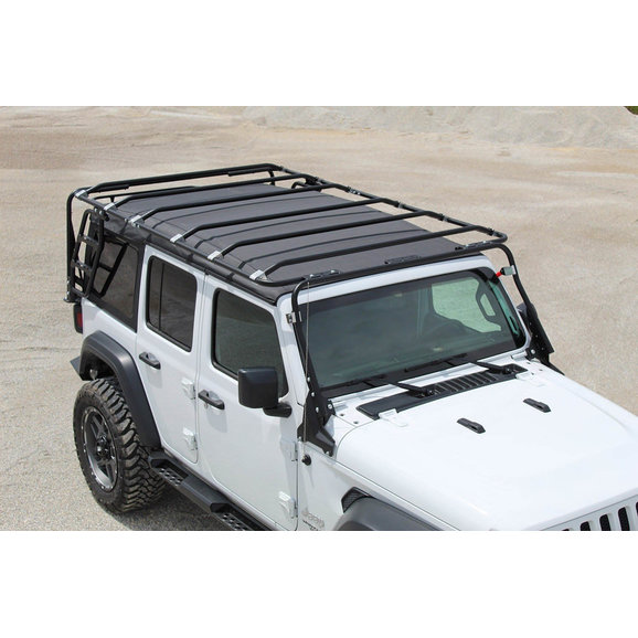 LoD Offroad Destroyer Base Roof Rack LoD Offroad JRR1814 Destroyer Base Roof Rack for 18-24 Jeep Wrangler JL Unlimited 4-Door
