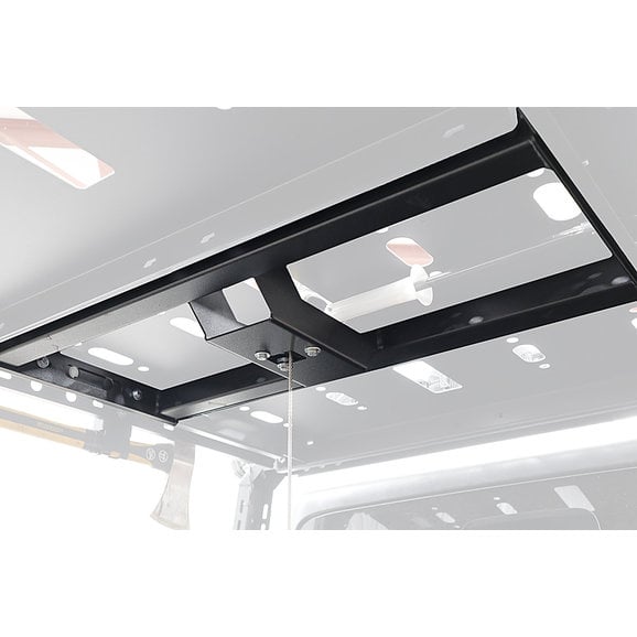 LoD Offroad Black Ops Bed Rack Tire Carrier Mount LoD Offroad JTC2021 Black Ops Bed Rack Tire Carrier Mount for 20-23 Jeep Gladiator JT