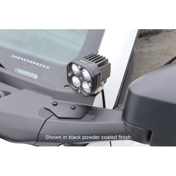 LoD Offroad Black Ops Single A-Pillar Base Light Mount LoD Offroad Black Ops Single A-Pillar Base Light Mount for 21-25 Ford Bronco