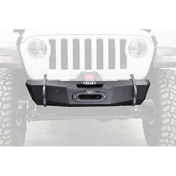 LoD Offroad Black Ops Stubby Winch Front Bumper LoD Offroad JFB1883 Black Ops Stubby Winch Front Bumper for 07-23 Jeep Wrangler JK, JL & Gladiator JT