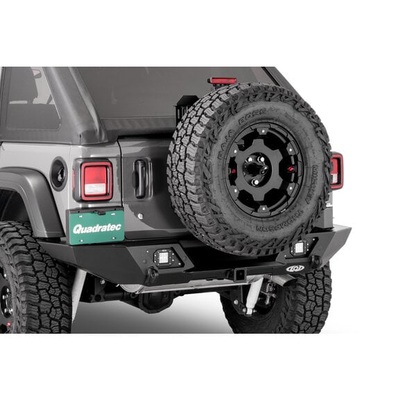 LoD Offroad Destroyer Rear Full Width Bumper with Tire Carrier LoD Offroad JBC1841 Destroyer Rear Full Width Bumper with Tire Carrier for 18-23 Jeep Wrangler JL