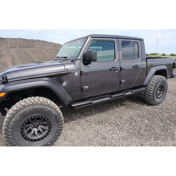 LoD Offroad Armor Lite RockSliders LoD Offroad JRS2061 Armor Lite RockSliders for 20-21 Jeep Gladiator JT