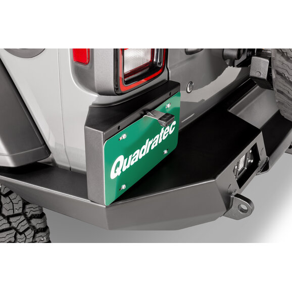 LoD Offroad License Plate Relocation Bracket LoD Offroad JLP1801 License Plate Relocation Bracket for 18-23 Jeep Wrangler JL
