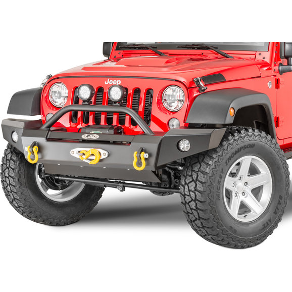 LoD Offroad Signature Series Front Full Width Bumper without Bull Bar LoD Offroad Signature Series Front Full Width Bumper without Bull Bar for 07-18 Jeep Wrangler JK